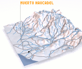 3d view of Hauca del Muerto